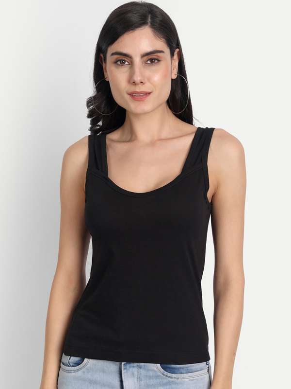 Buy JoyshaperSpaghetti Strap Cami Top for Women Tummy Control Shapewear  Vest Top Basic Scoop Neck Shaping Camisole Online at desertcartINDIA