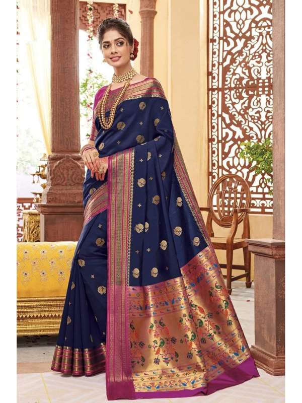 Myntra paithani sarees sale