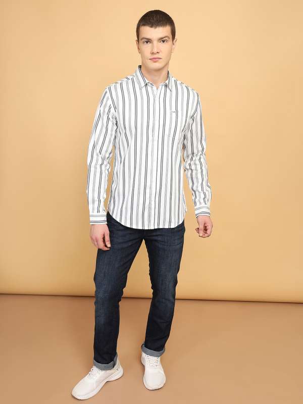 Wrangler white shirt sales