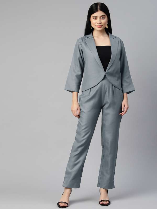 Women Trousers Blazers Buy Women Trousers Blazers online in India