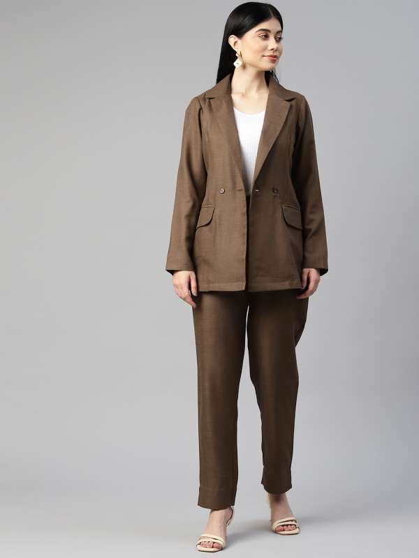 Formal shoes on blazer store