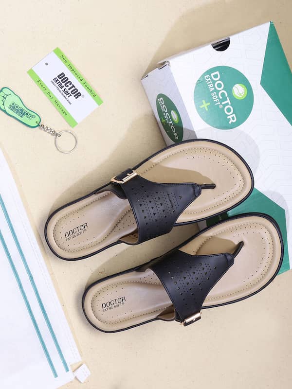 Buy Olive Sandals for Men by Doctor Extra Soft Online | Ajio.com-nttc.com.vn