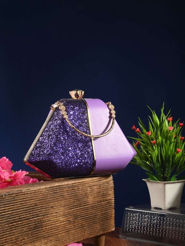 Purple clutches top