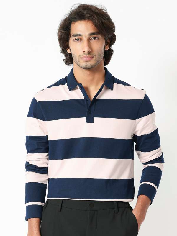 Long sleeve polo neck t shirts outlet