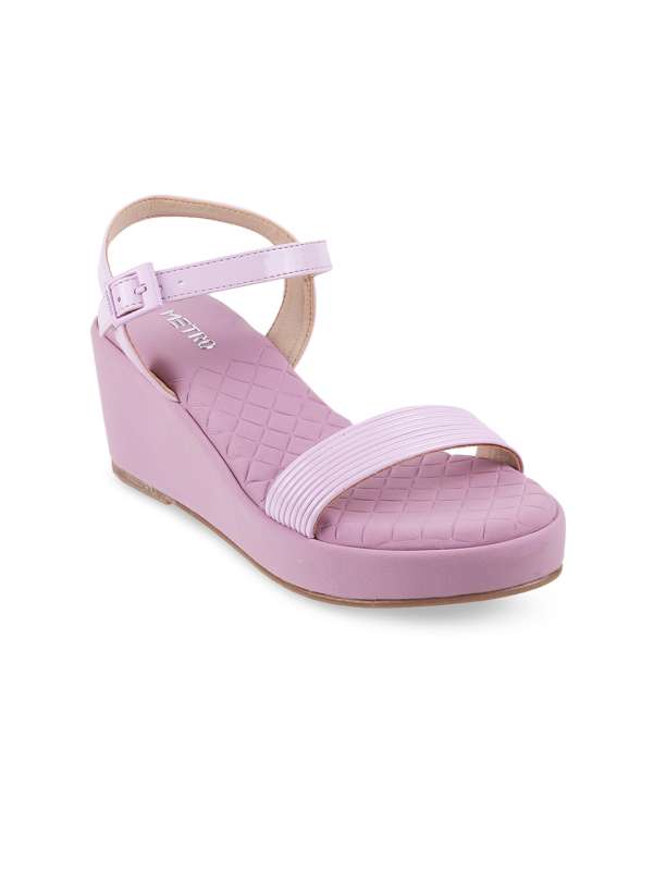 Lilac wedge sandals store