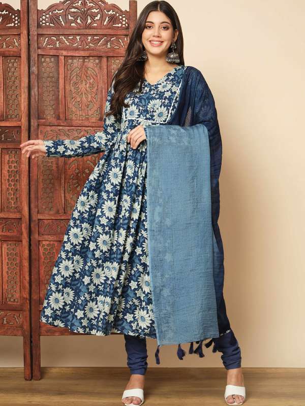 Women Long Sleeve Churidar Kurtas Buy Women Long Sleeve Churidar Kurtas online in India