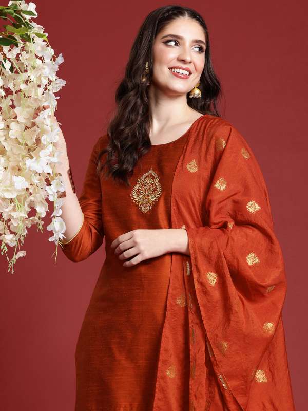 Women Ethnic Wear Anouk Salwar Suit Heels Buy Women Ethnic Wear Anouk Salwar Suit Heels online in India