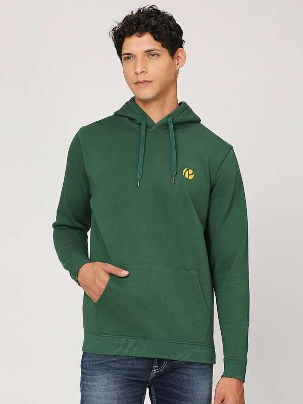 Green Men Sweatshirts Hoodies Pepe Jeans Peter England Buy Green Men Sweatshirts Hoodies Pepe Jeans Peter England online in India