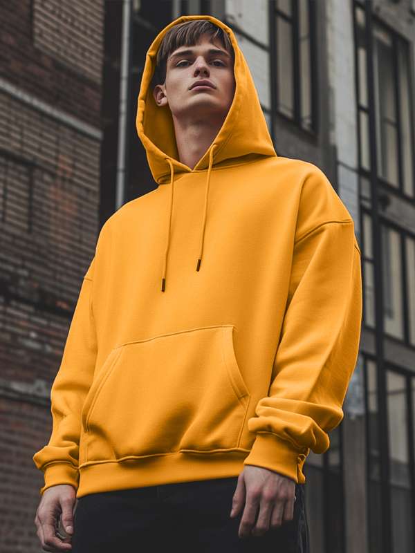 Mustard sweatshirt mens shop