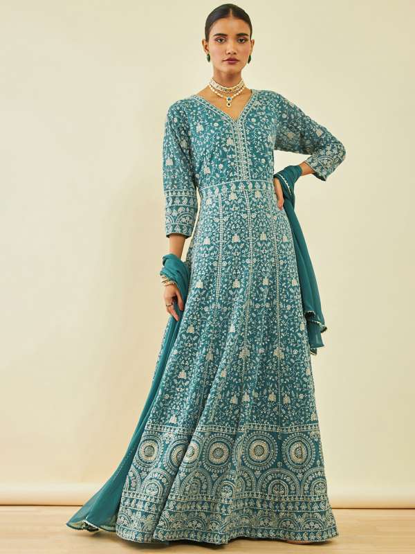 Long Anarkalis Buy Long Anarkali Suits online Myntra