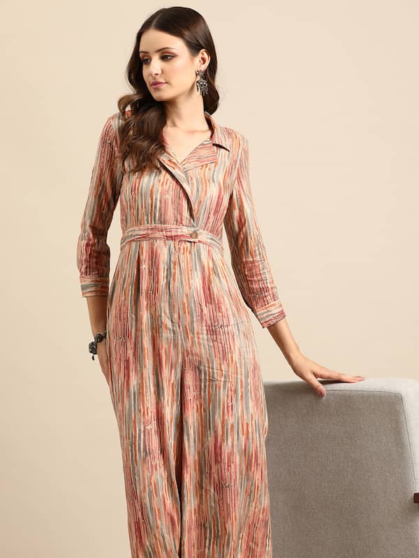 Solid Color Party Wear Jumpsuit For Women-nttc.com.vn