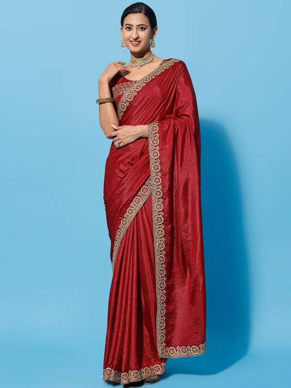 Myntra mirror sale work sarees