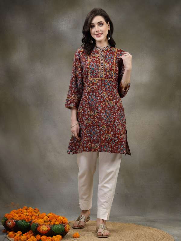 Mirror work kurtis new arrivals