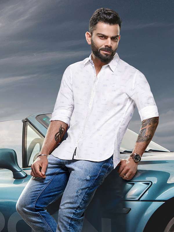 Wrogn White Shirts Buy Wrogn White Shirts online in India