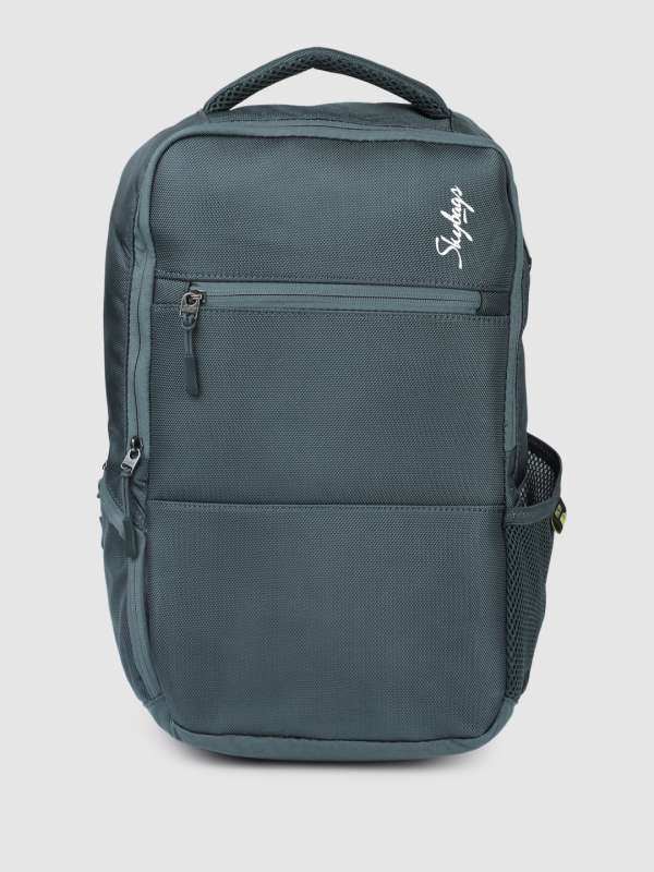 Skybags unisex grey solid backpack sales