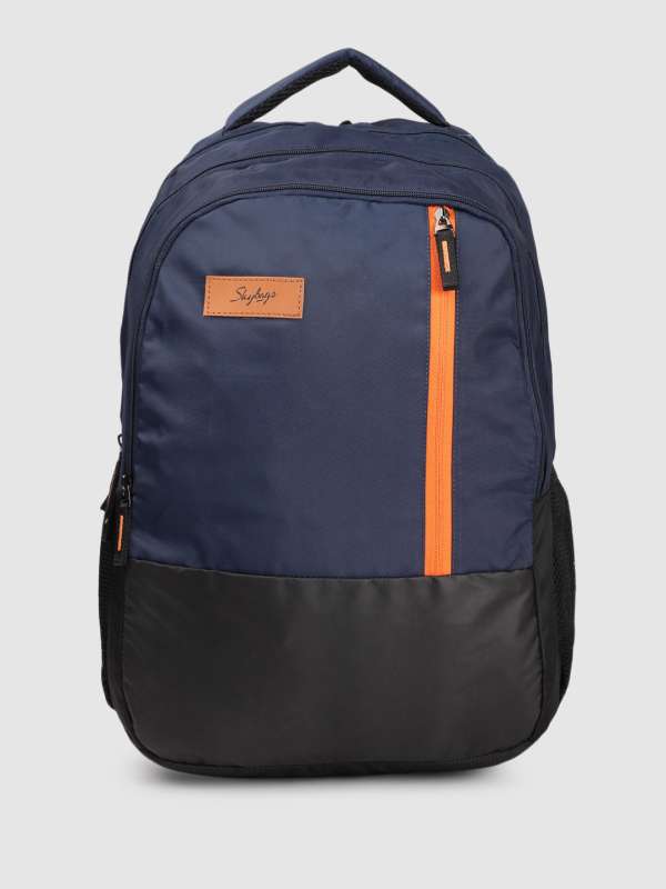 Skybags navy blue on sale backpack