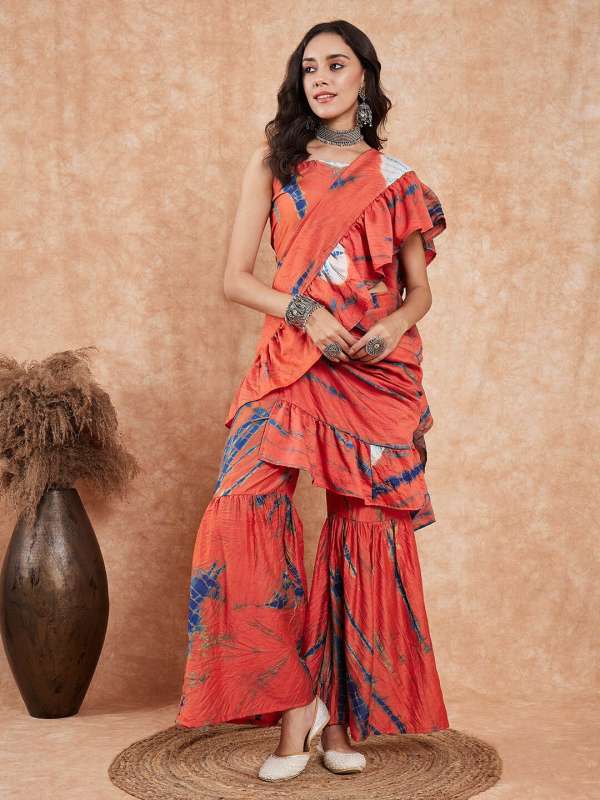 Sharara shop saree online