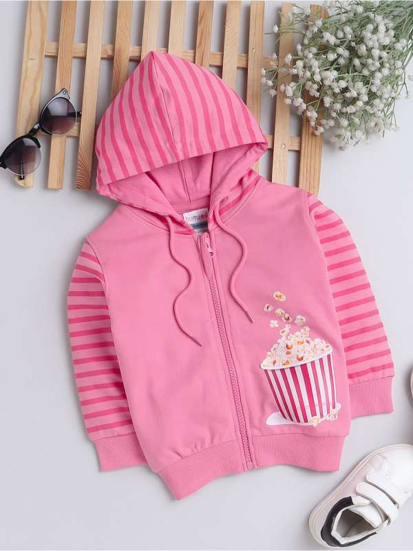 Pink hoodies for girls hotsell