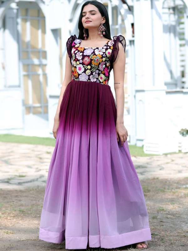Indo Western Gown Buy Indo Western Gown online in India