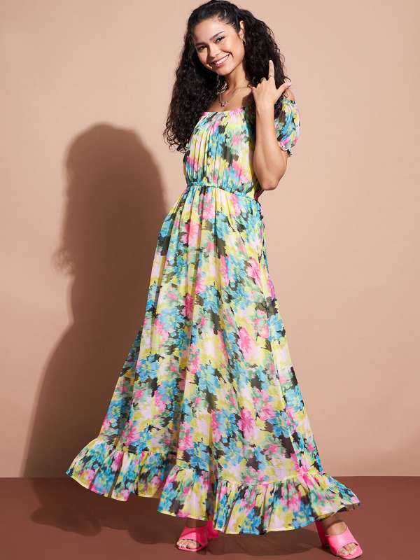 Off Shoulder Dress Buy Off Shoulder Dresses Online Myntra