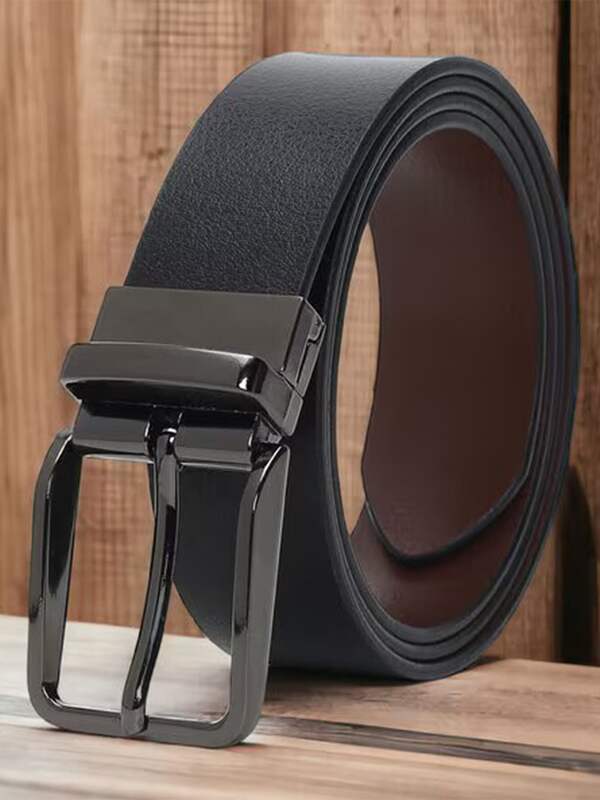 Buy Men's Belt,Civantiya Leather Ratchet Black Slide Buckle Designer Belts,  Black Style 04, Adjustable from 20 to 44 Waist at