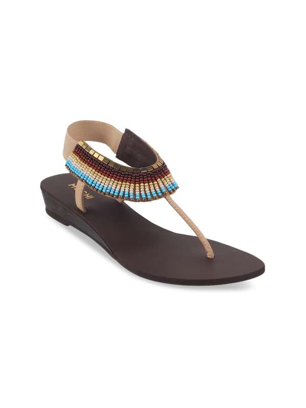 Bridal sandals shop on myntra