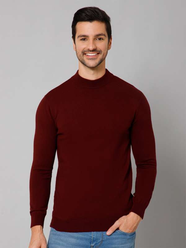 Sweater maroon cheap