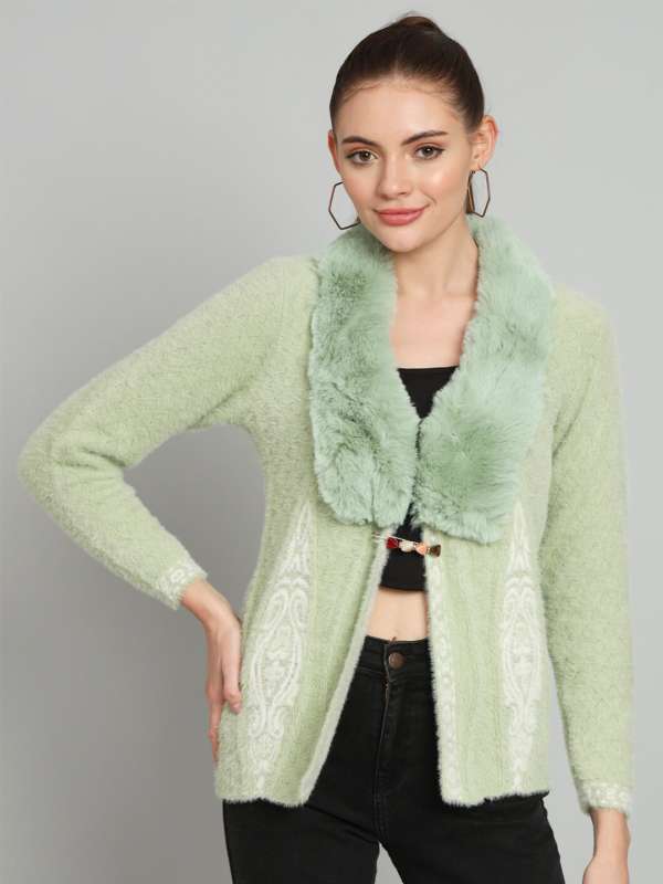 Neon green shrug hot sale