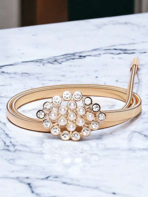 Bandhani Gold Plated Waist Belt Buy Bandhani Gold Plated Waist
