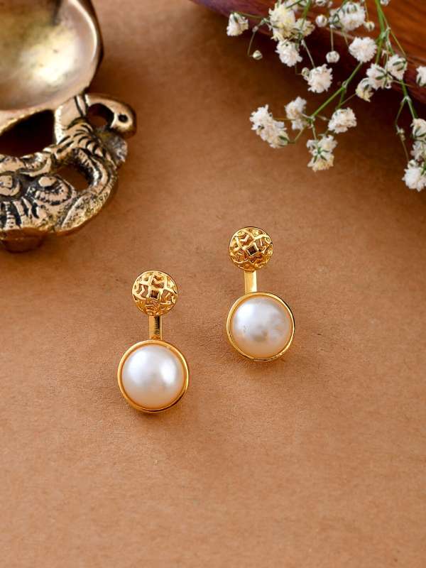 Voylla 2024 pearl earrings