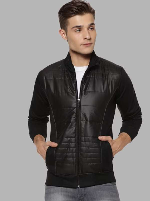 Leather and cotton best sale jackets