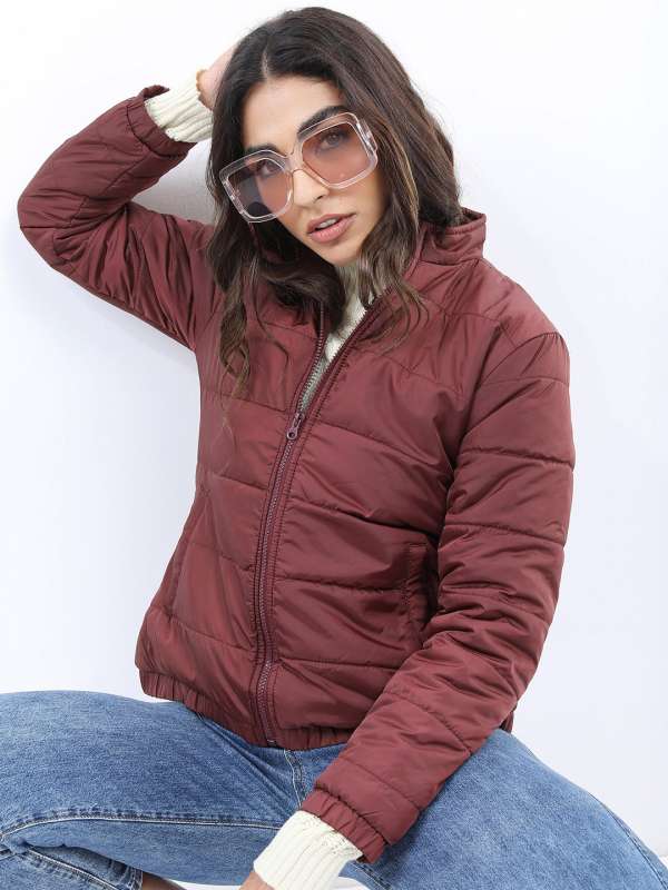 Maroon parka womens online
