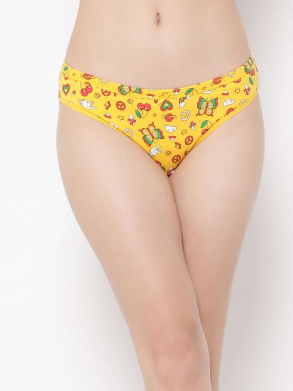 Calvin Klein Underwear Women Bikini Yellow Panty - Buy Calvin Klein Underwear  Women Bikini Yellow Panty Online at Best Prices in India