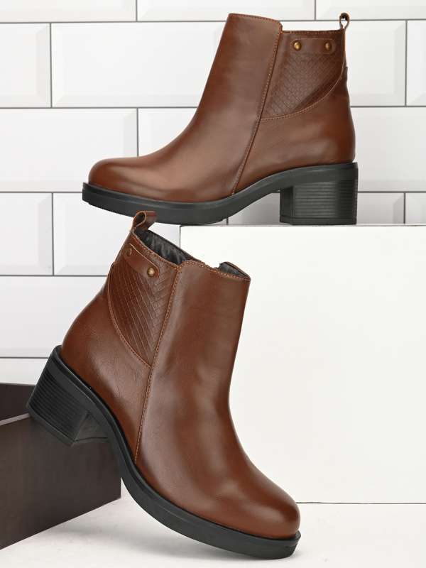 Brown Women Boots Lee Cooper Kielz Buy Brown Women Boots Lee