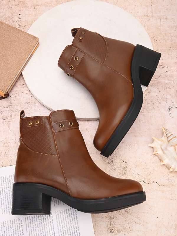 Brown Women Boots Lee Cooper Kielz Buy Brown Women Boots Lee