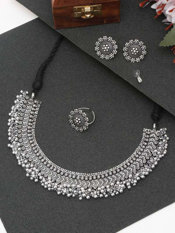 Sparkle Street Red Metal Necklace Set 2796986.htm Buy Sparkle Street Red Metal Necklace Set 2796986.htm online in India