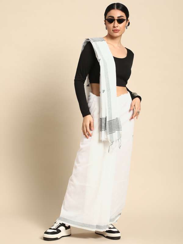 Handloom cotton Print Saree