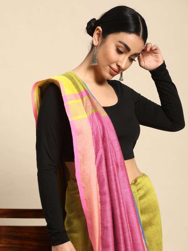 Myntra handloom saree online