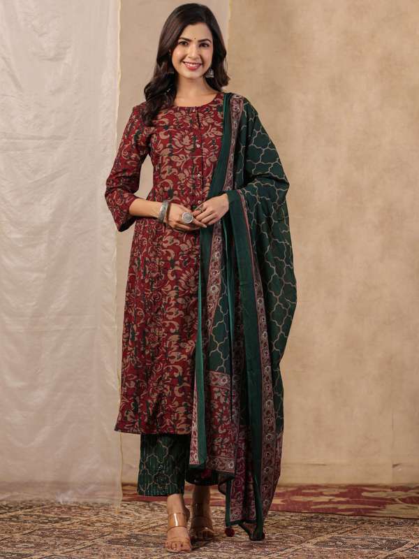 Palazzo suits online myntra clearance