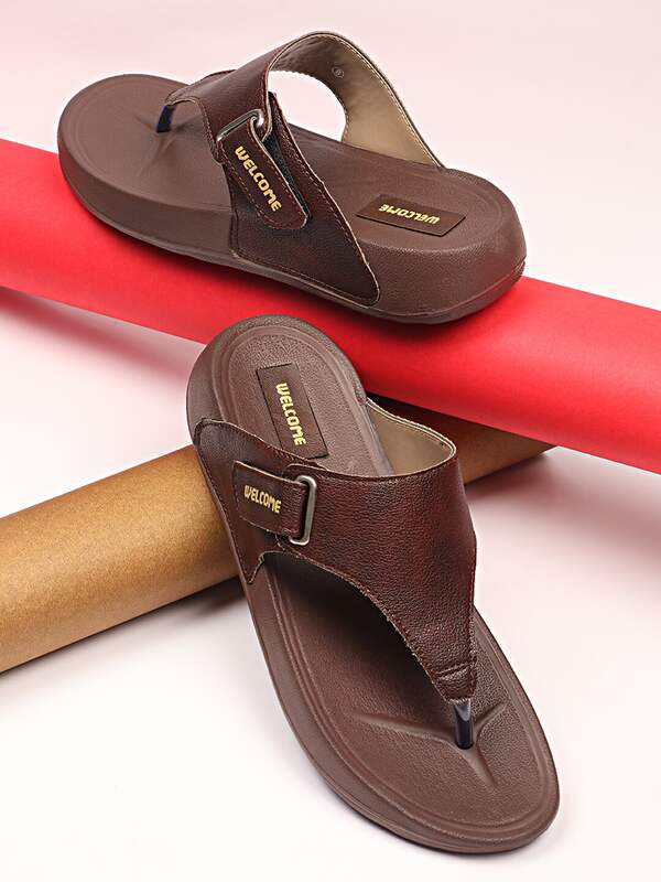 Buy WELCOME Life Leather Women Slippers online | Looksgud.in
