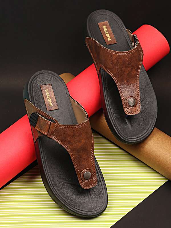 Myntra men slippers shop