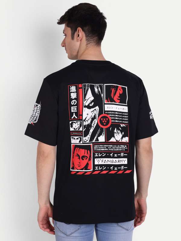 Attack on hotsell titan shirt india