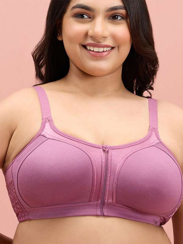 Nykd All day Essential Cotton Sports Bra-NYK059 Peacoat – Nykd by Nykaa