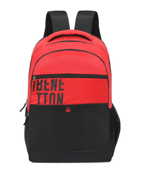 Benetton red outlet bag price