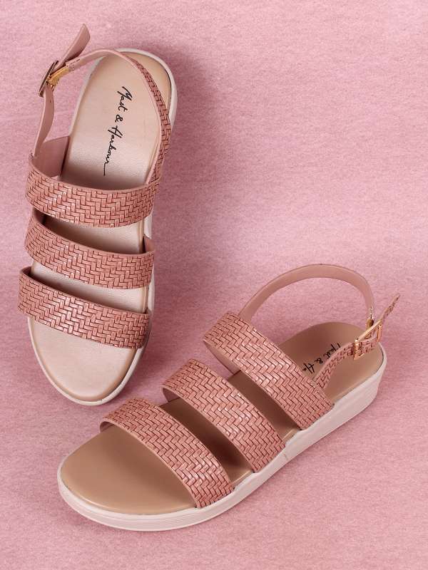 Nude coloured wedges shop