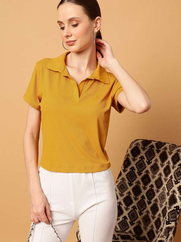 Mustard Polo Tshirts Buy Mustard Polo Tshirts online in India