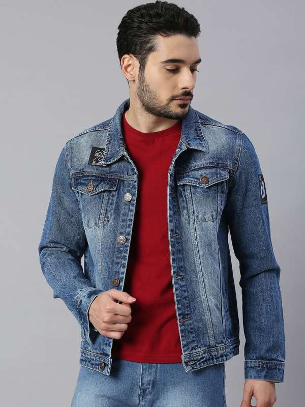 Half hotsell jeans jacket