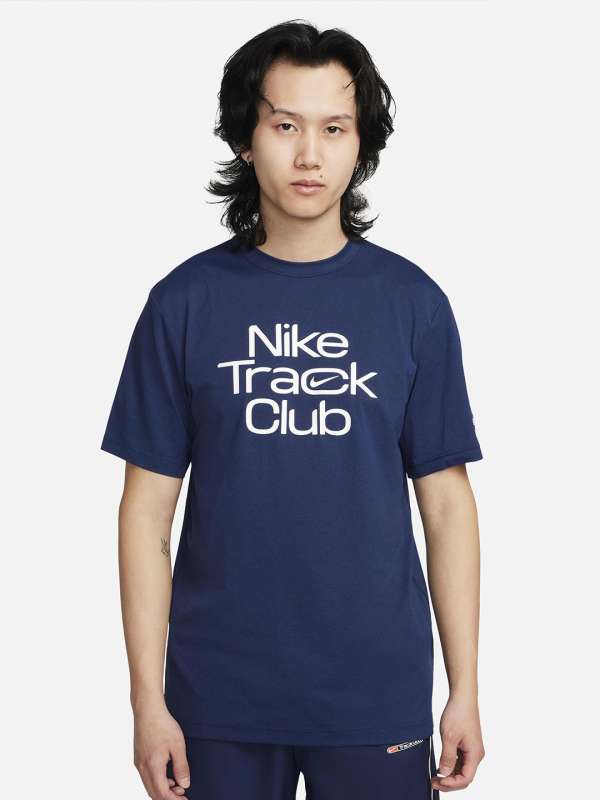Navy blue nike shirt online
