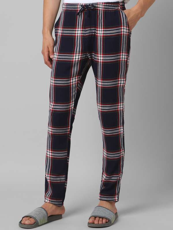 Mens cuffed sales pyjamas