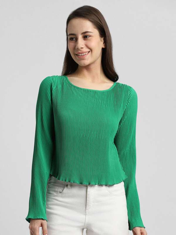 Forever 21 tops long top sleeve